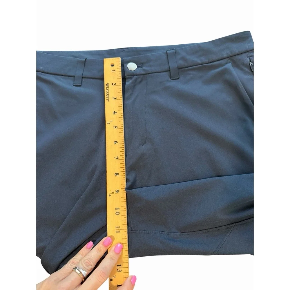 Lululemon Commission Pant Slim Mens 35 True Navy Warpstreme Chino Techwear #X8-4